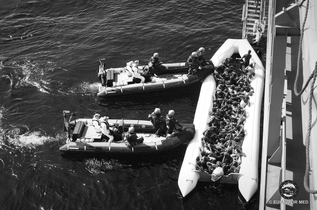 A Liquid Frontline: War Imaginaries in the Mediterranean Sea